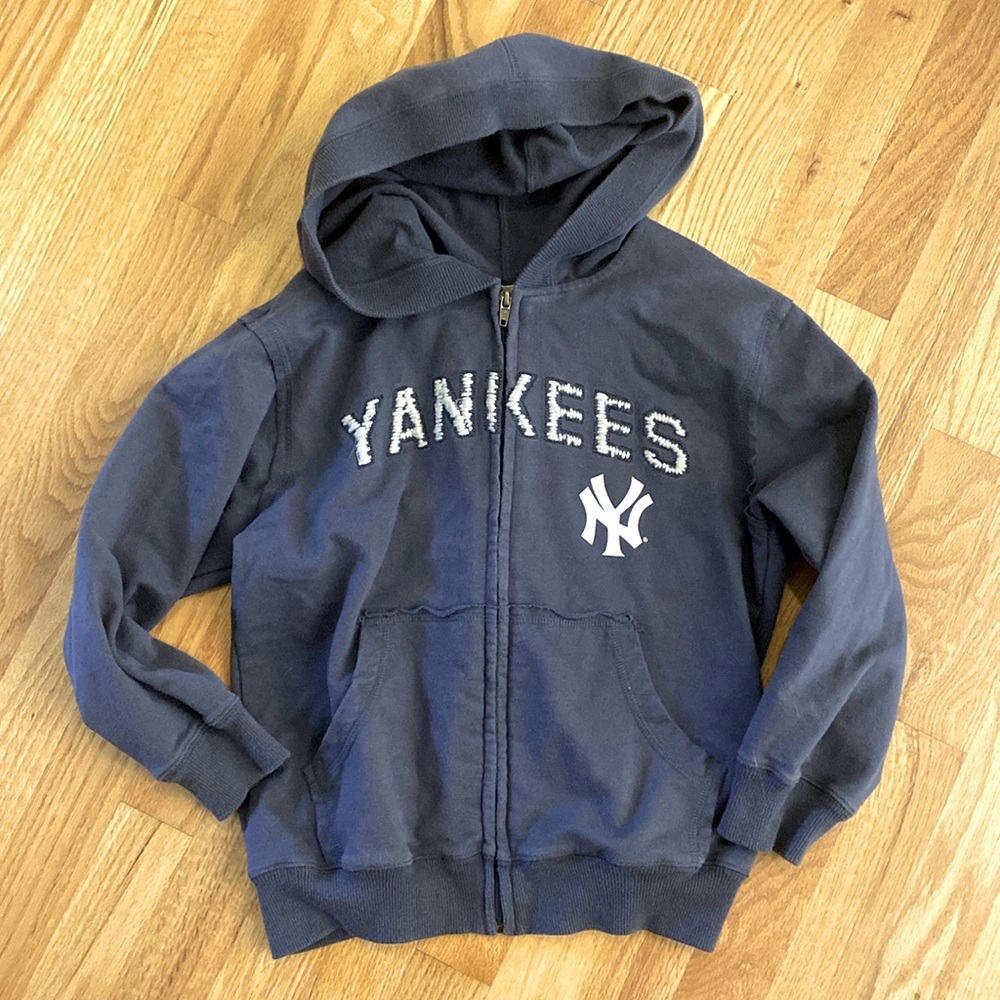 Yankees Zip Up Hoodie